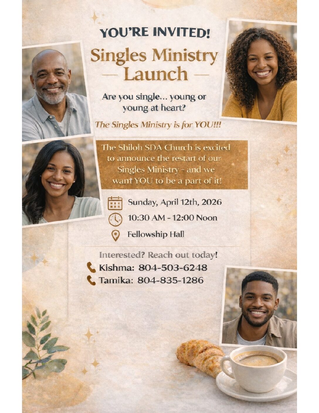 Singles Ministry Launch